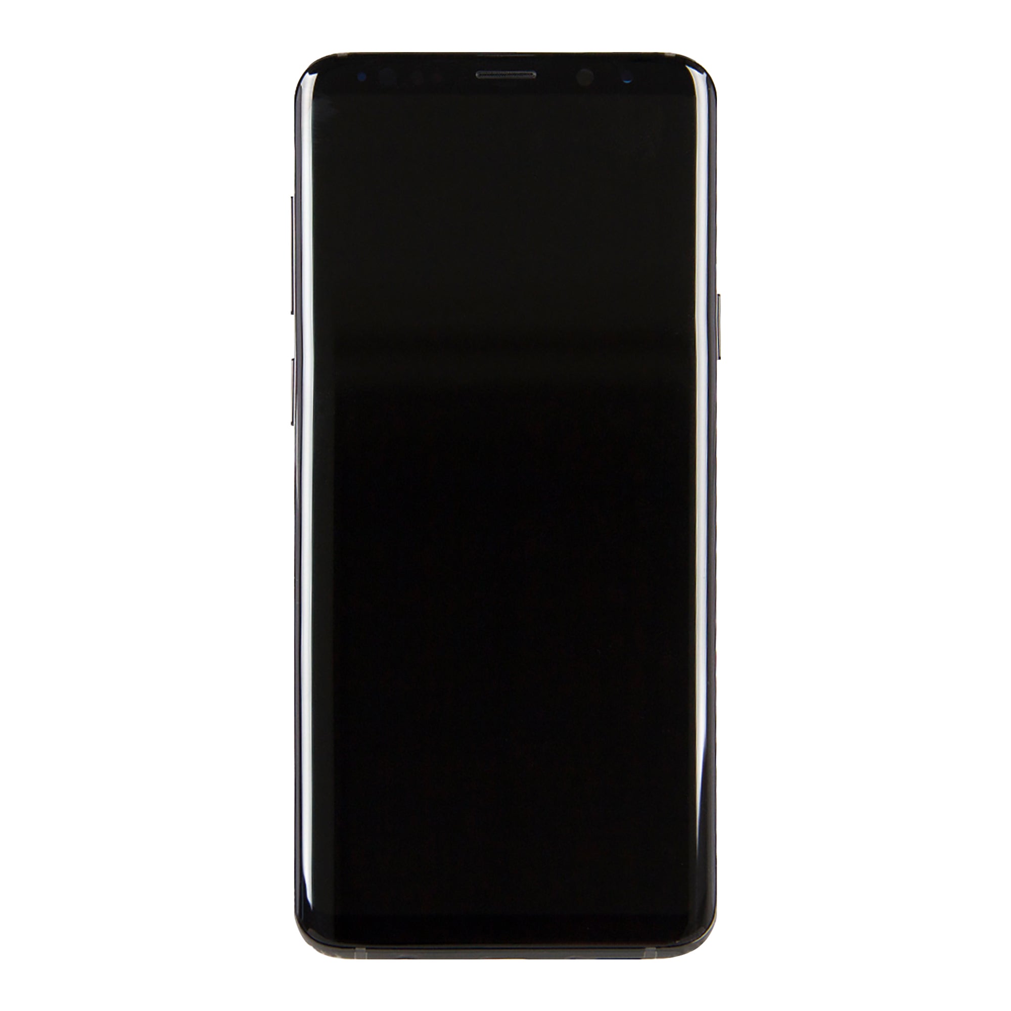 Samsung Galaxy S9 Plus G965F Beeldscherm en Digitizer met Frame Midnight Black Service Pack