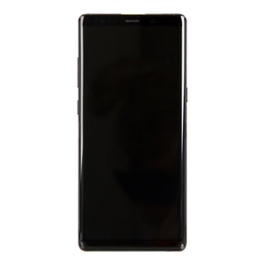 Samsung Galaxy Note 8 N950F Beeldscherm en Digitizer met Frame Middernacht Zwart Service Pack