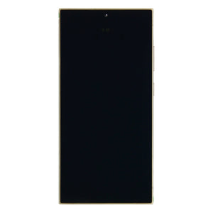 Samsung Galaxy S24 Ultra S928 Display And Digitizer With Frame Titanium Yellow Pre-Assembled