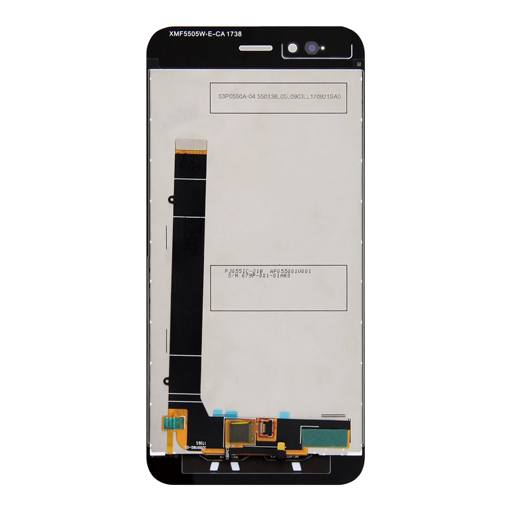 Xiaomi Mi A1 scherm en Digitizer zonder frame wit OEM