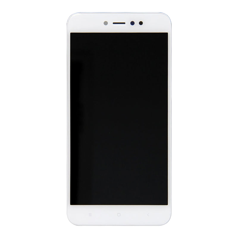 Xiaomi Redmi Note 5A (High-End) Display en digitizer met frame wit OEM