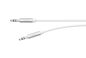 Cabo de áudio Rixus RX2040 com conetor de 3,5 mm para conetor de 3,5 mm 2 m