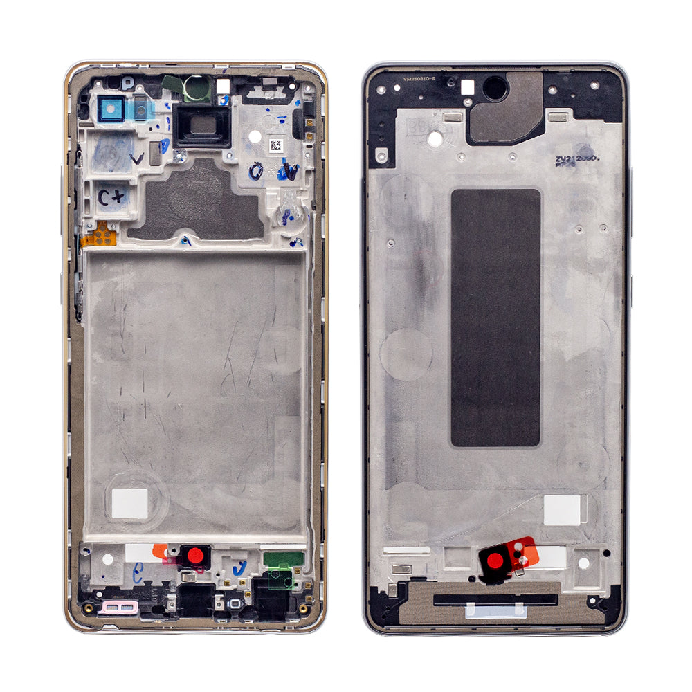 Samsung Galaxy A72 A725F Moldura Central Branca OEM
