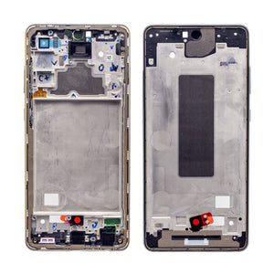 Samsung Galaxy A72 A725F Moldura Central Branca OEM