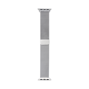 Milanese Loop Band For Apple Watch 38mm, 40mm, 41mm Silver Retail Box