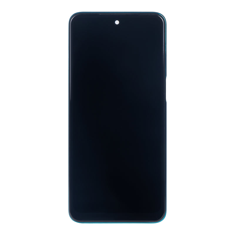 Xiaomi Redmi Note 10 Lite Ecrã e digitalizador com moldura Aurora Blue OEM