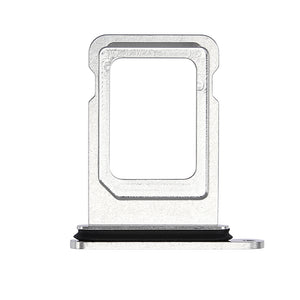 For Apple iPhone 14 Pro Sim Card Holder (suporte para cartão SIM) Prata Puxado
