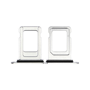 For Apple iPhone 14 Pro Sim Card Holder (suporte para cartão SIM) Prata Puxado