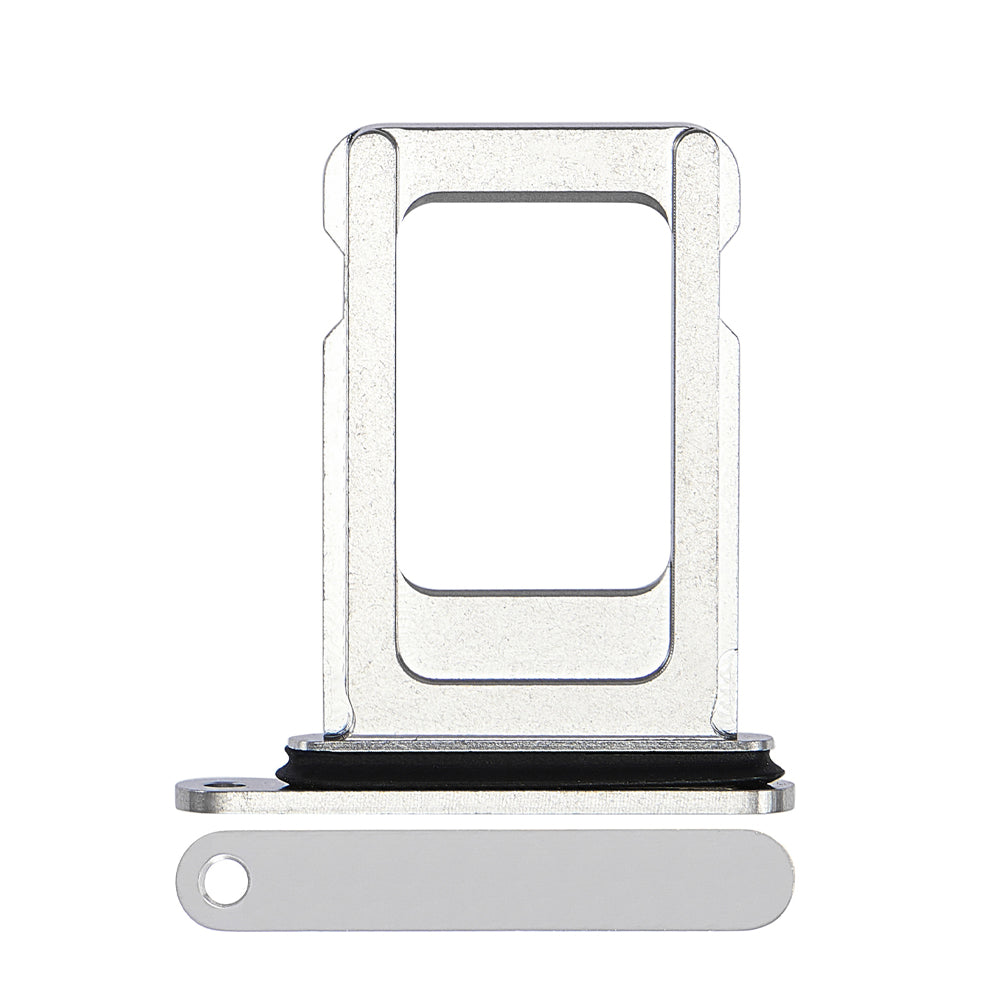 For Apple iPhone 14 Pro Max Sim Card Holder (Suporte para cartão SIM) Prata Puxado