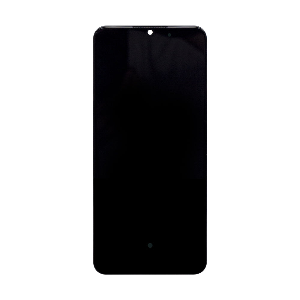 Ecrã e digitalizador Oppo F17 com moldura Cosmic Black OEM