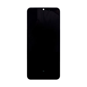 Ecrã e digitalizador Oppo F17 com moldura Cosmic Black OEM