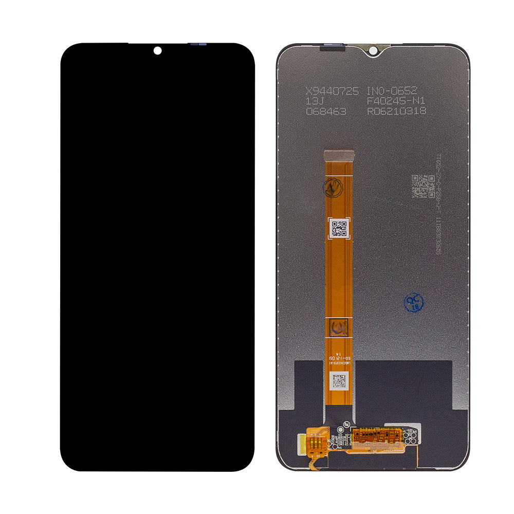 Realme C11 Ecrã e digitalizador sem moldura Preto OEM