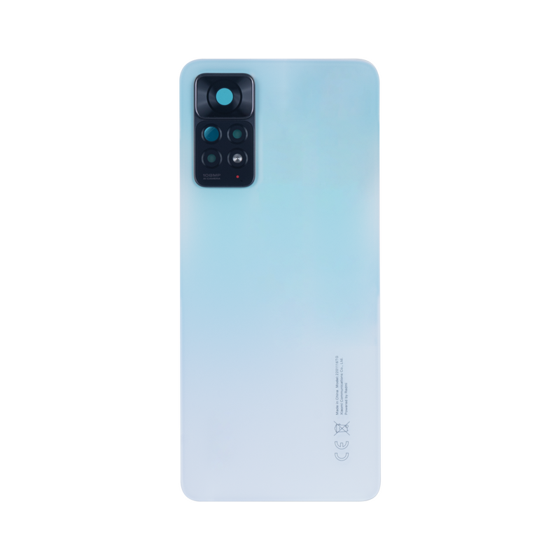 Capa traseira Xiaomi Redmi Note 11 Pro com lente Polar White OEM