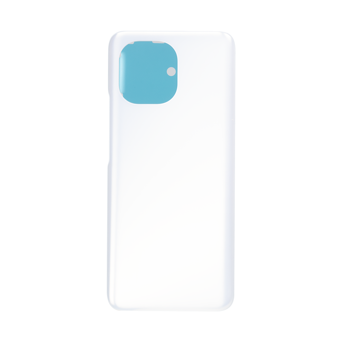 Capa traseira para Xiaomi Mi 11 sem lente, cor branco nuvem, OEM