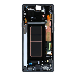 Samsung Galaxy Note 9 N960F Ecrã e digitalizador com moldura Midnight Black Service Pack