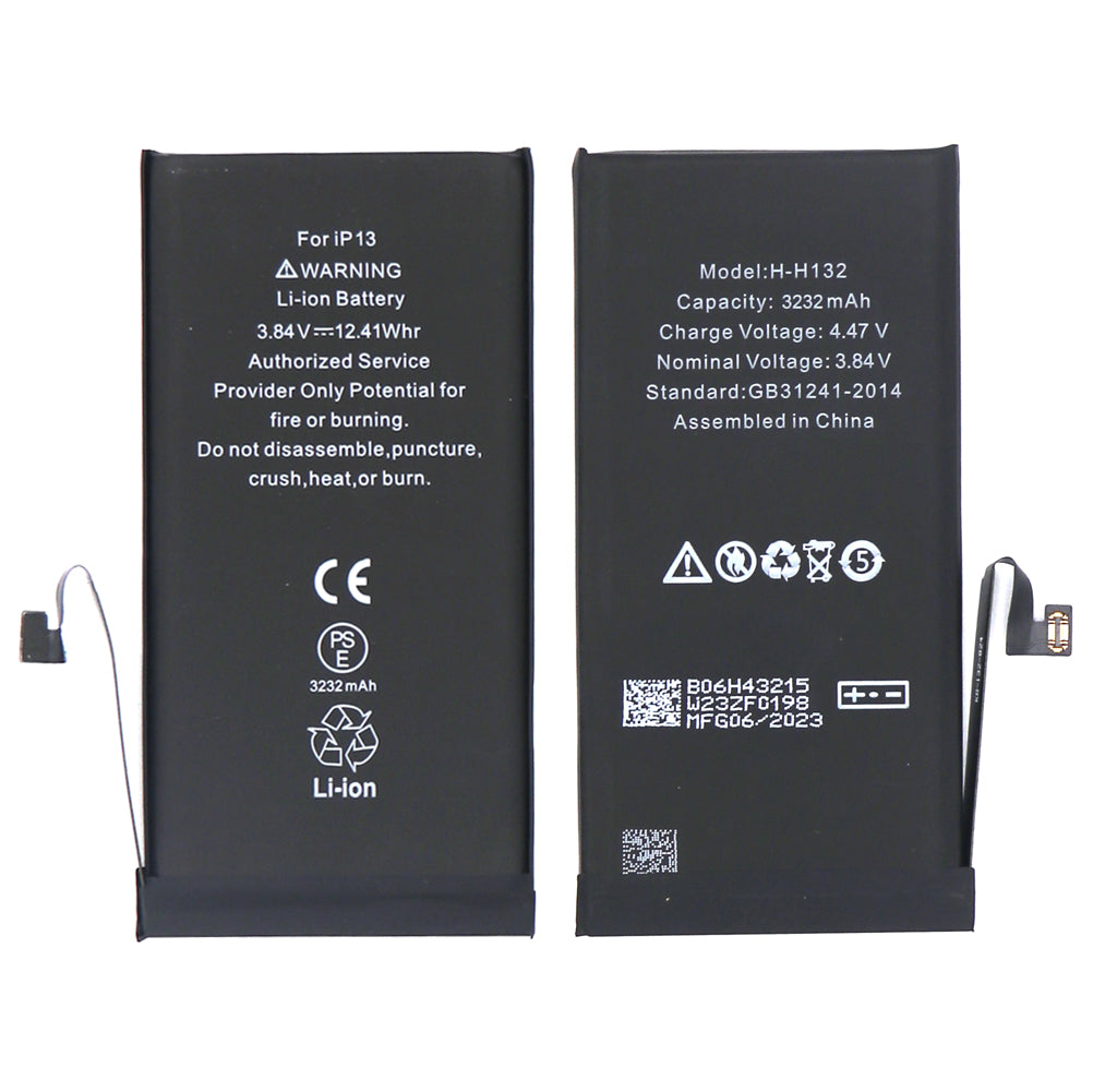 For Apple bateria For Apple 13 com chip TI OEM