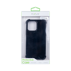 Capa Rixus Anti-Burst For Apple iPhone 15 Pro Max Preto