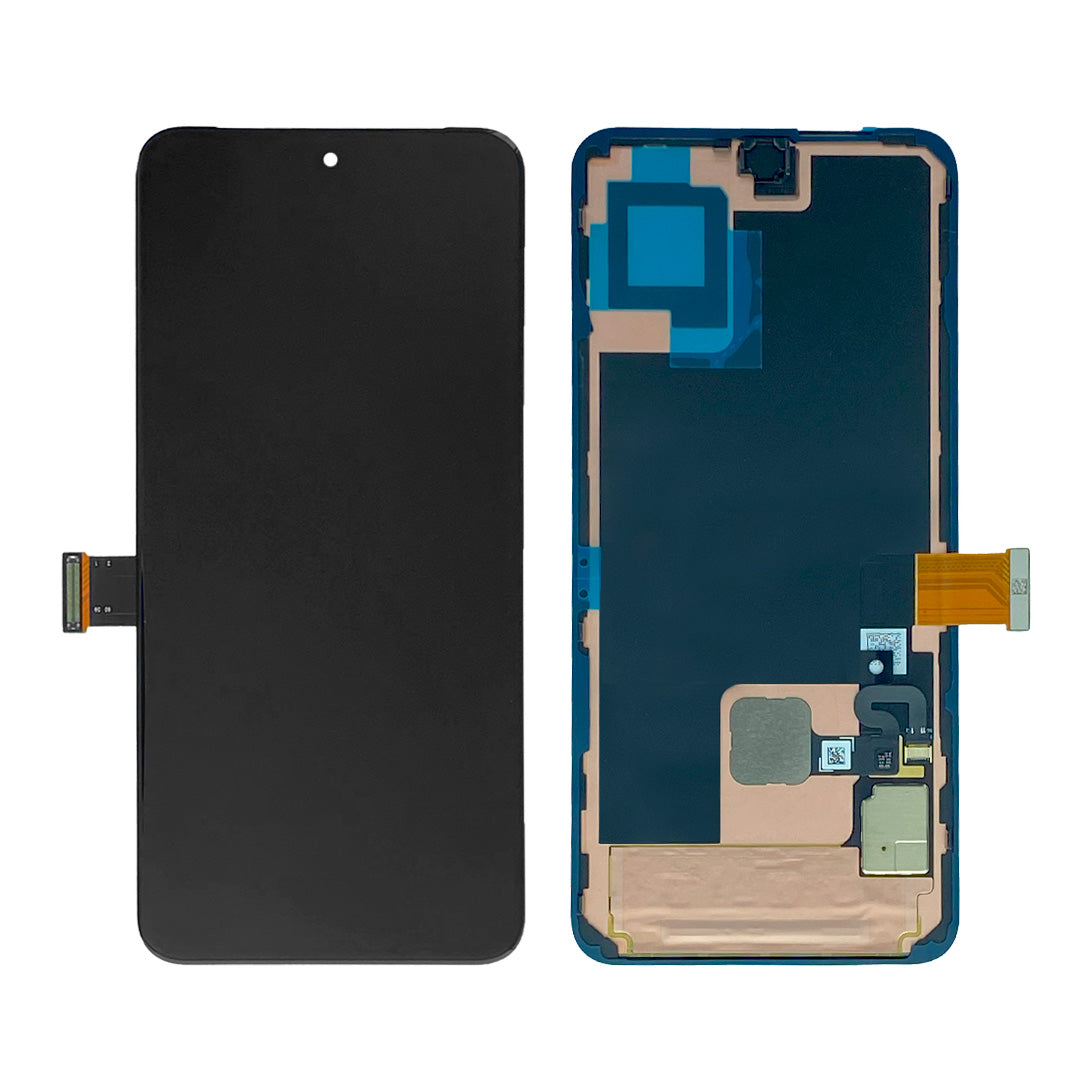 Ecrã e digitalizador do Google Pixel 8 sem moldura Service Pack preto