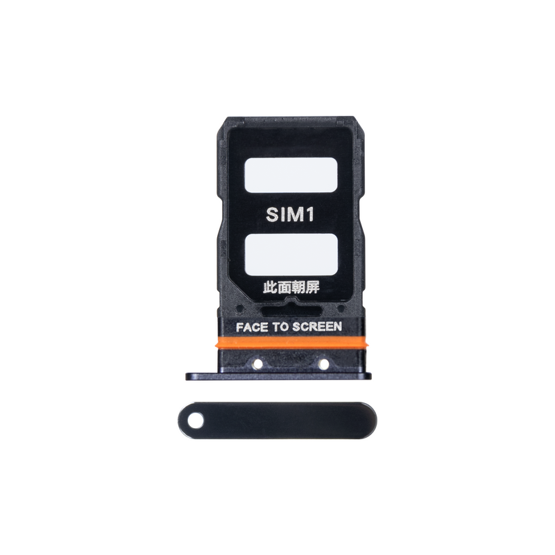 Suporte para cartão SIM Xiaomi 12 cinzento OEM