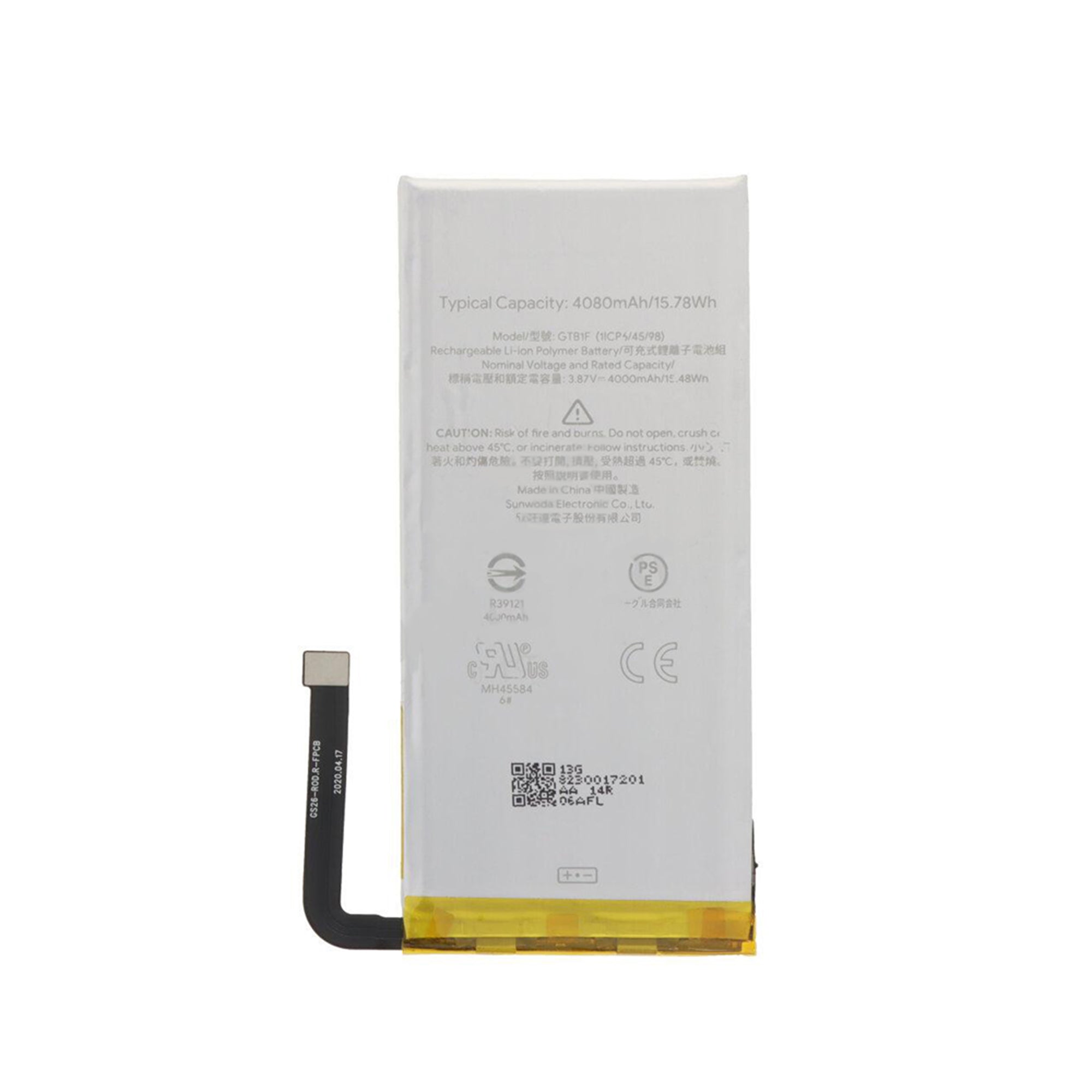Bateria Google Pixel 5 GTB1F OEM