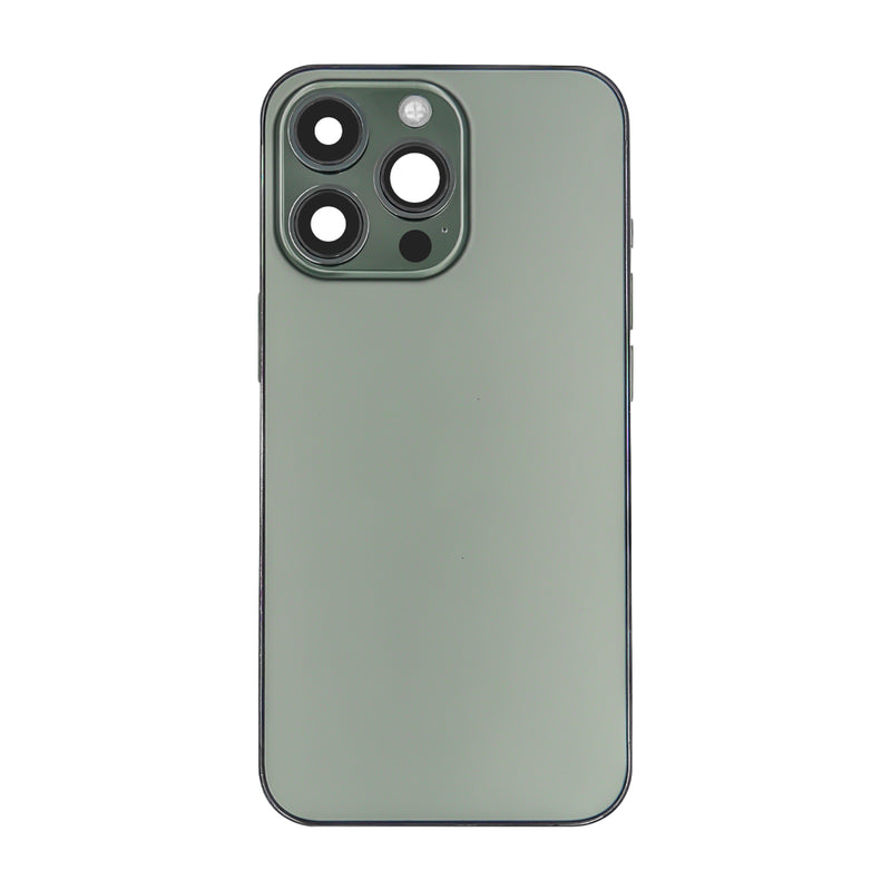 For Apple 13 Pro Carcaça com peças pequenas Verde OEM