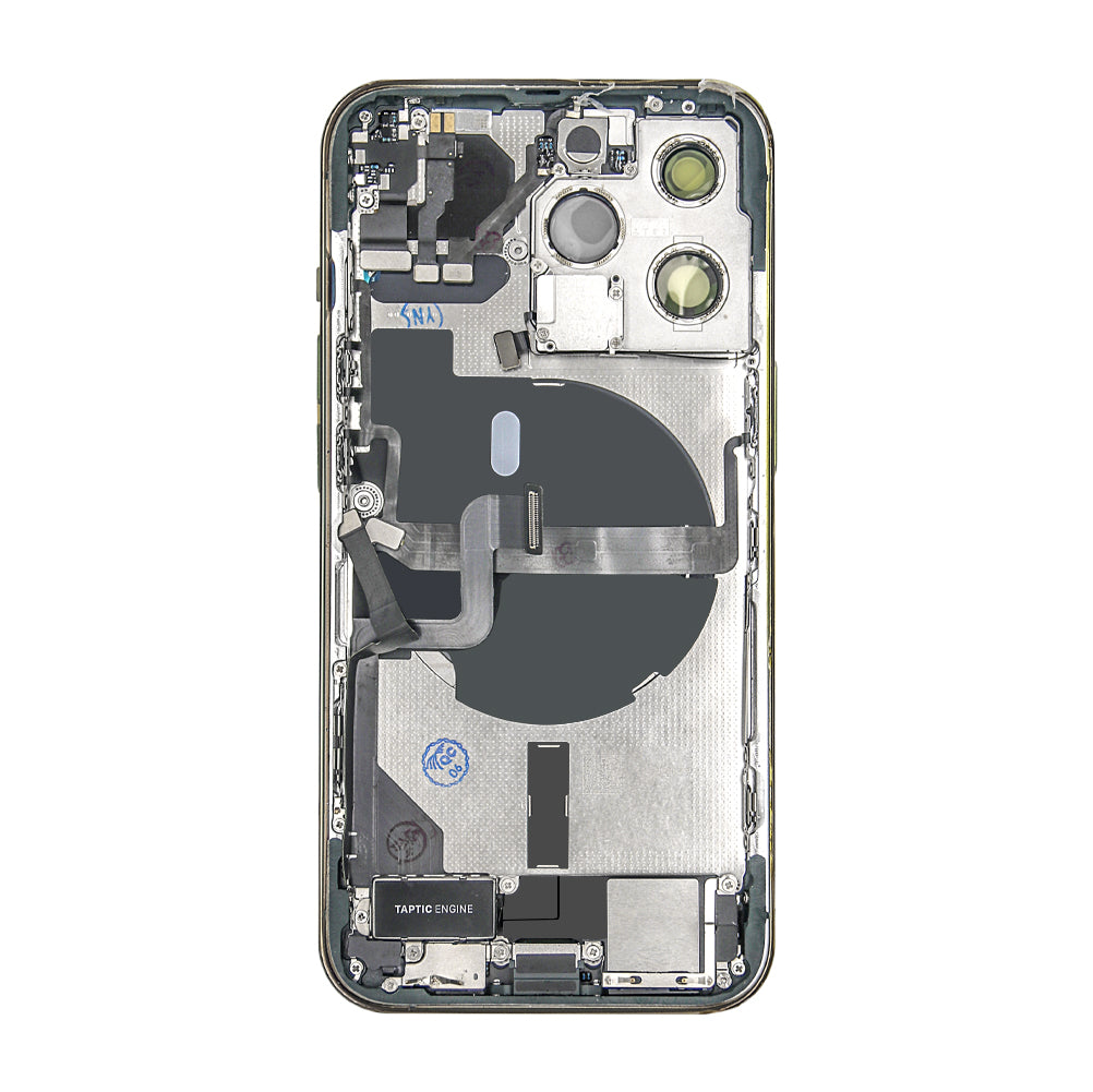 For Apple 13 Pro Carcaça com peças pequenas Verde OEM