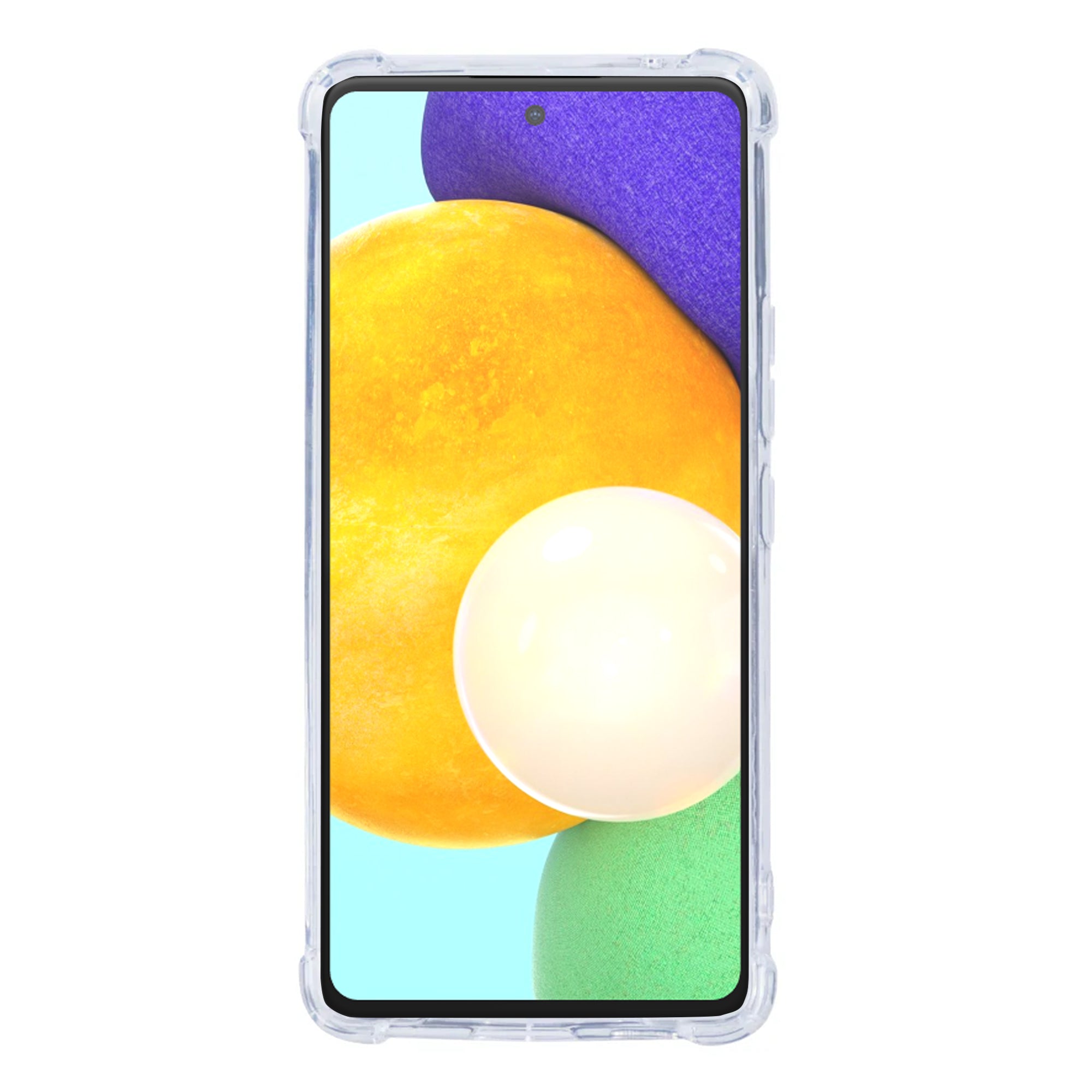 Capa anti-explosão Rixus para Samsung Galaxy A52 4G, A52 5G Transparente