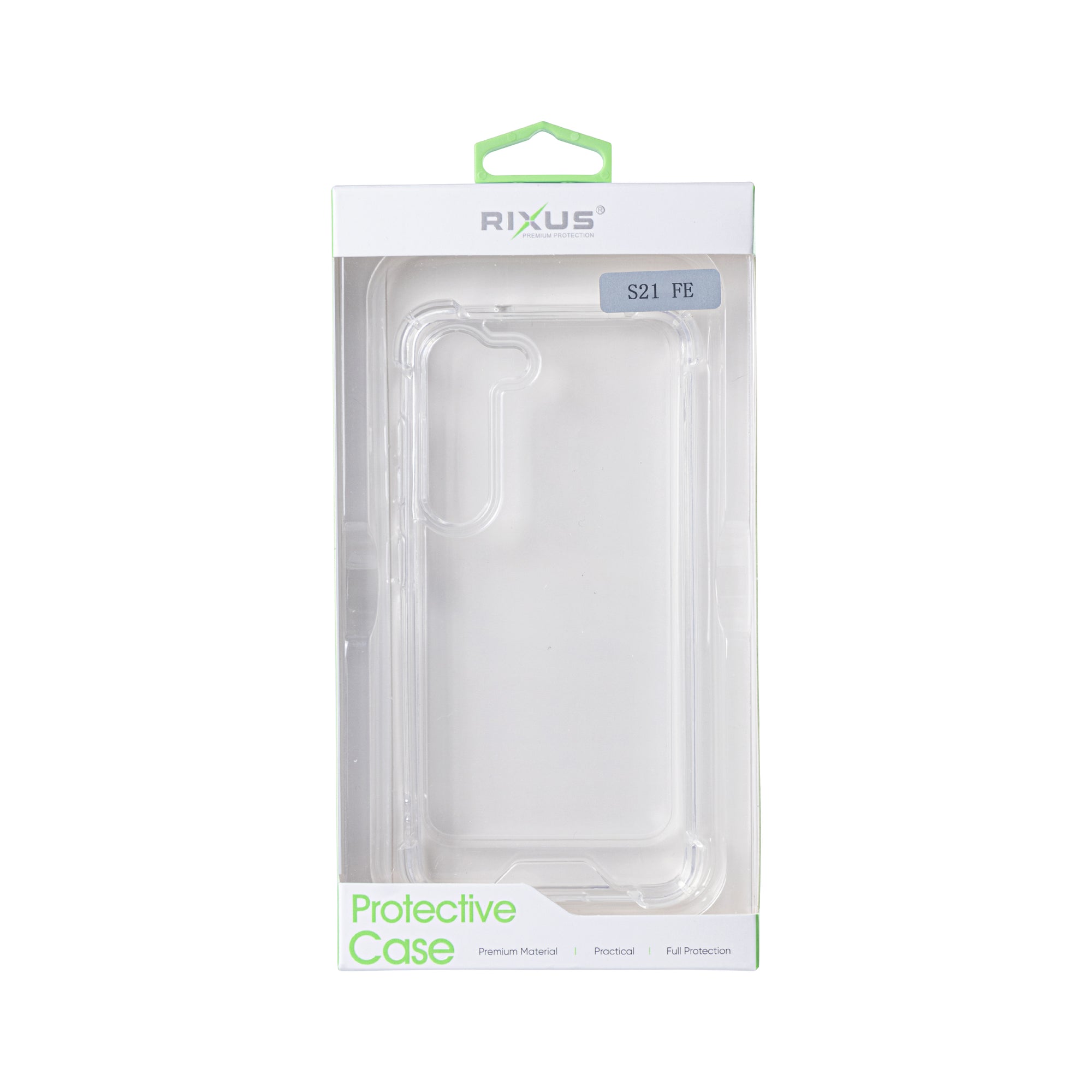 Capa Anti-Burst Rixus para Samsung Galaxy S21 FE 5G Transparente