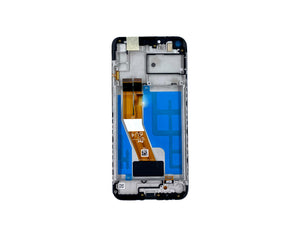 Samsung Galaxy M11 M115F Ecrã e digitalizador com moldura Preto Service Pack