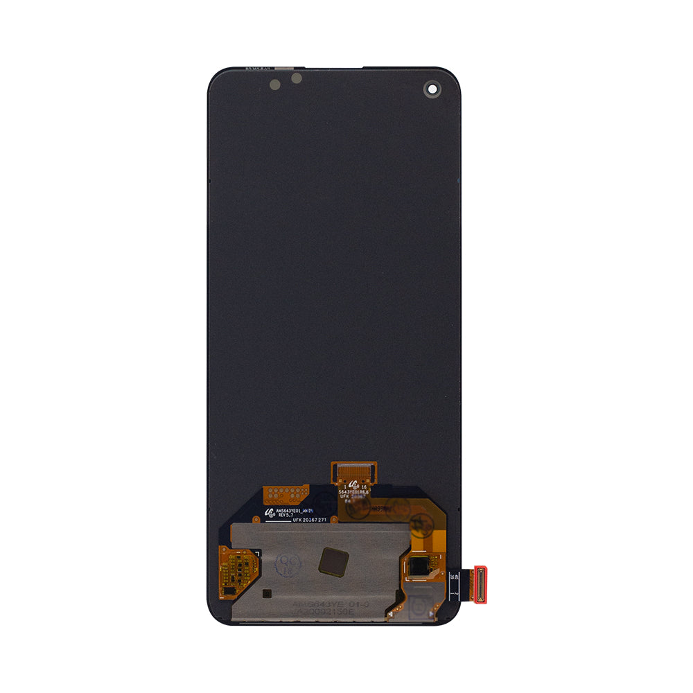 Oppo Find X3 Lite 5G, Reno5 5G, OnePlus Nord 2 5G Ecrã e digitalizador sem moldura Preto OEM
