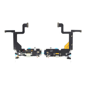 For Apple iPhone 13 Pro Sistema de carregamento Flex Prata Puxado