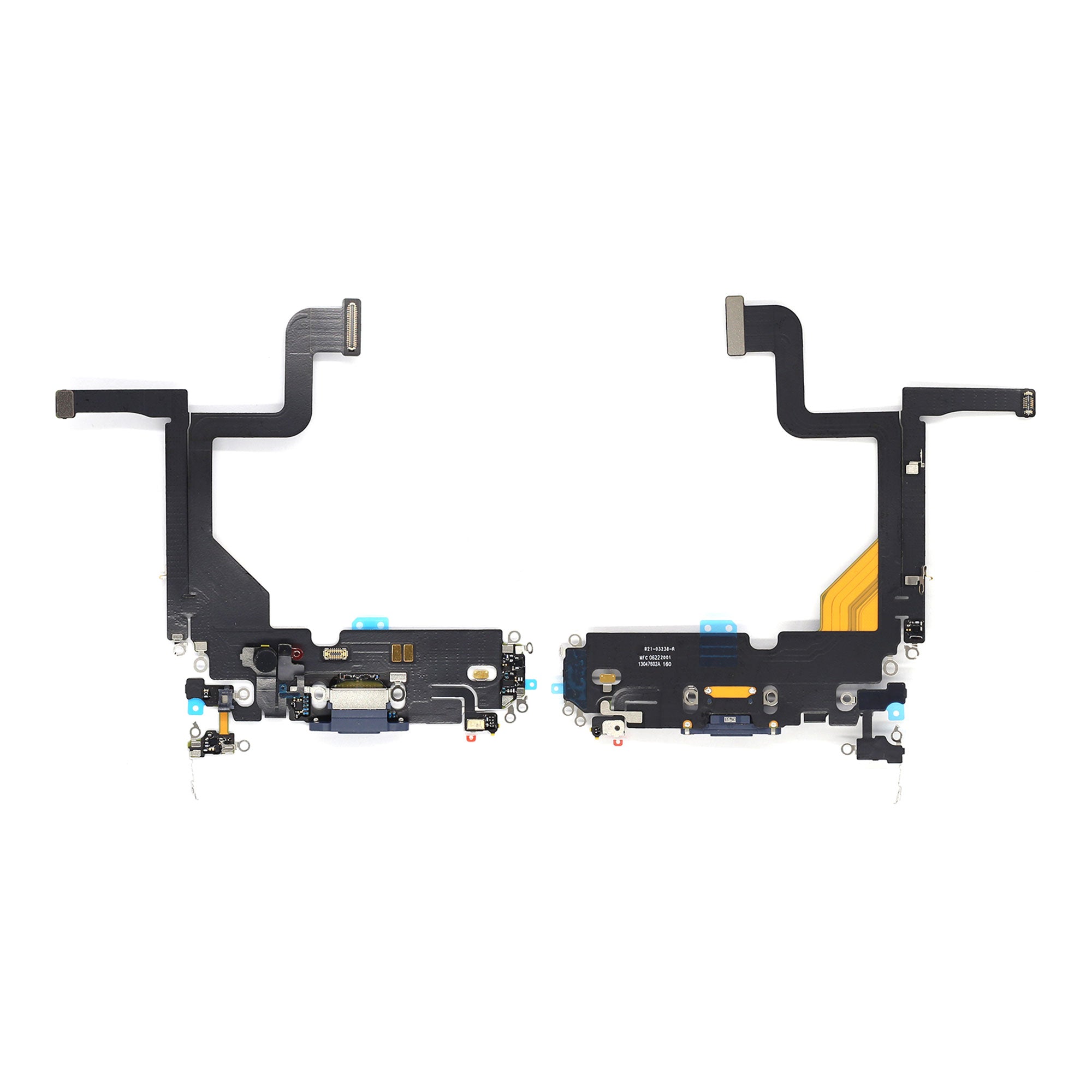 For Apple iPhone 13 Pro Sistema de carregamento Flex Sierra Azul Puxado