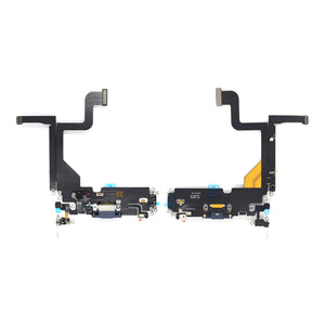 For Apple iPhone 13 Pro Sistema de carregamento Flex Sierra Azul Puxado