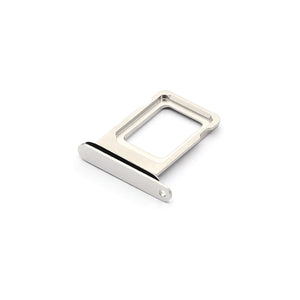 For Apple iPhone 13 Pro Max Sim Card Holder (Suporte para cartão SIM) Prata Puxado