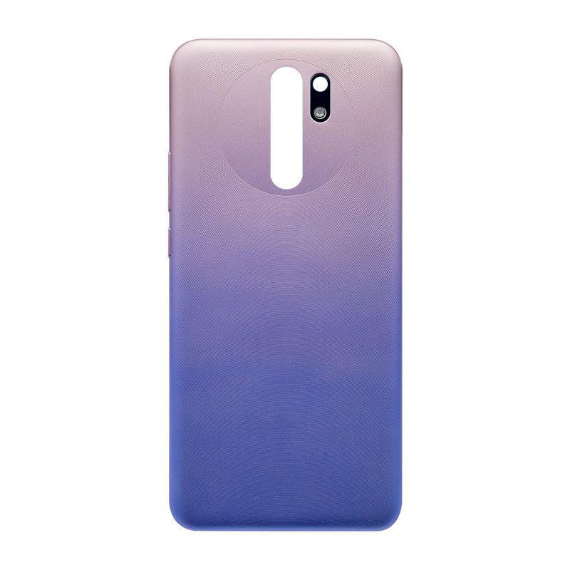 Capa traseira Xiaomi Redmi 9 sem lente rosa, azul OEM
