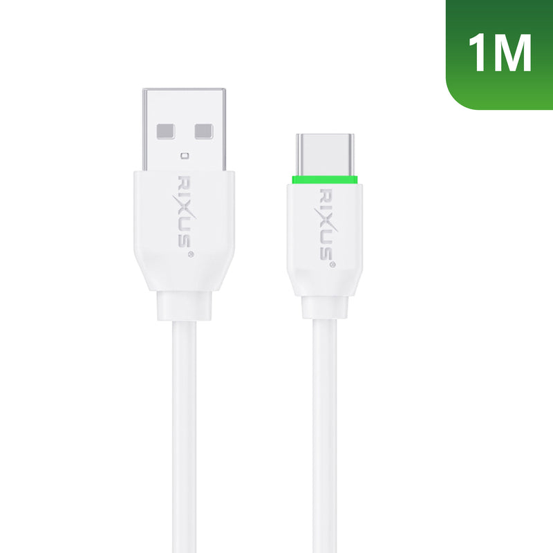Série de cabos rápidos Rixus RXU81CS para USB-C (ecrã de balcão)