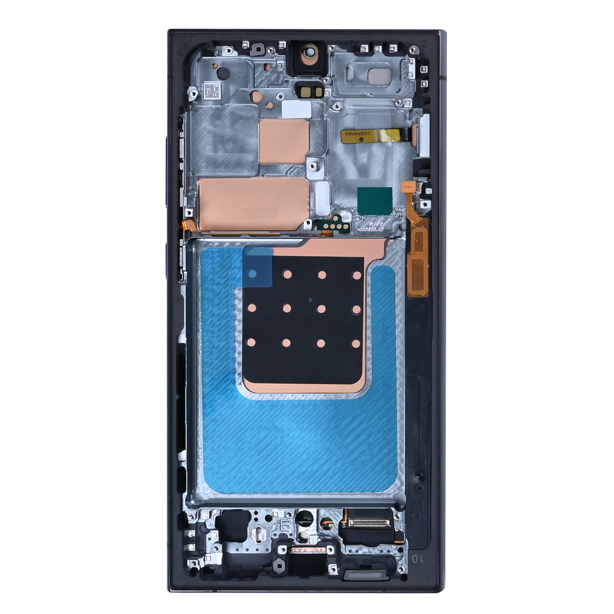 Samsung Galaxy S24 Ultra S928B Ecrã e digitalizador com moldura Titanium Black Service Pack