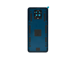 Capa traseira Xiaomi Redmi Note 9S com lente azul aurora OEM