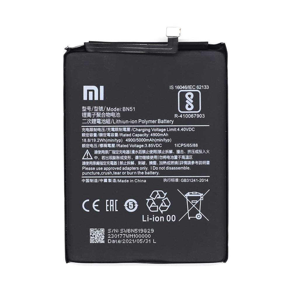 Xiaomi Redmi 8, Redmi 8A Bateria BN51 OEM