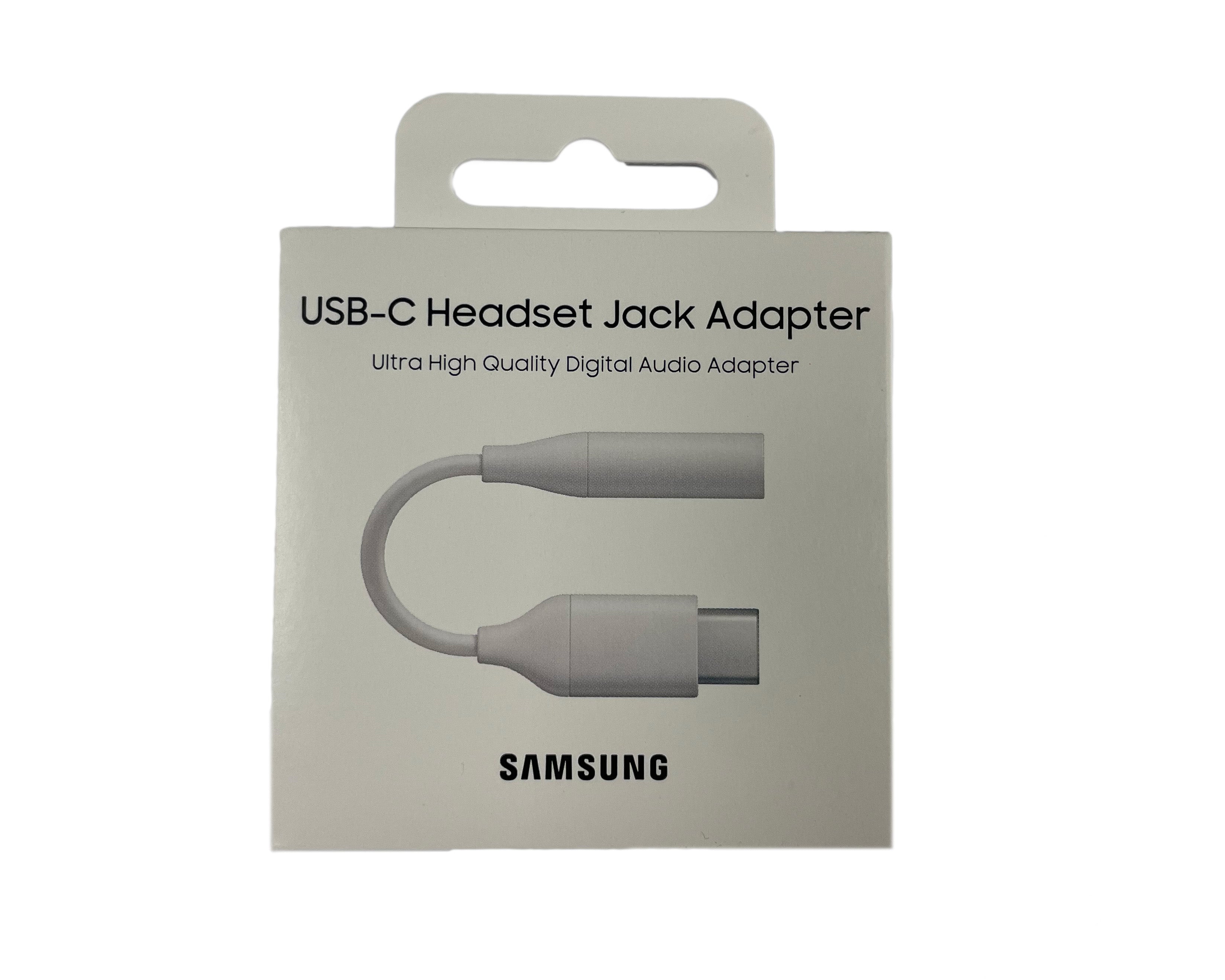 Adaptador Samsung EE-UC10JUWEGWW USB-C para fone de ouvido Branco