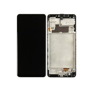 Samsung Galaxy M22 M225F Ecrã e digitalizador com moldura Preto Service Pack