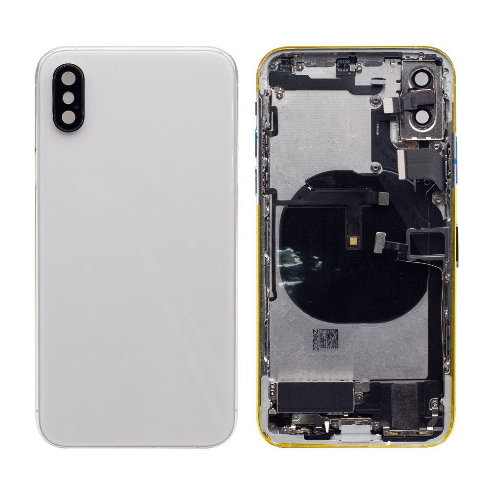 For Apple XS Carcaça com peças pequenas Branco OEM