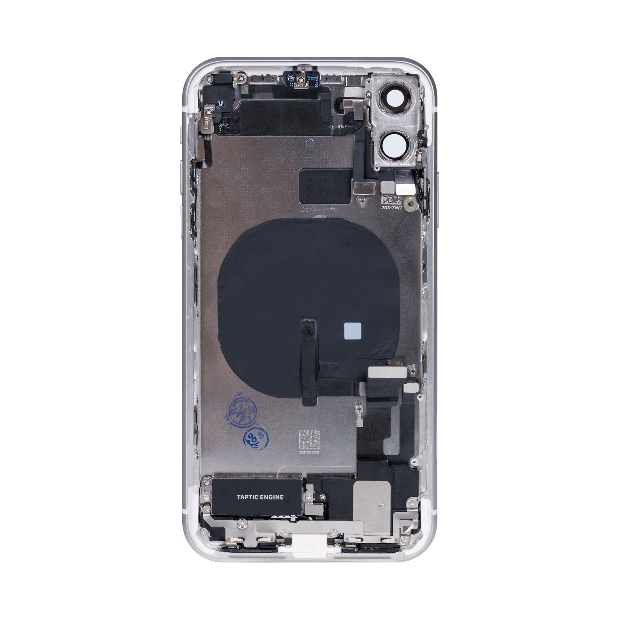 For Apple 11 Carcaça com peças pequenas Branco OEM