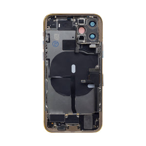 For Apple 11 Pro Carcaça com peças pequenas Ouro OEM