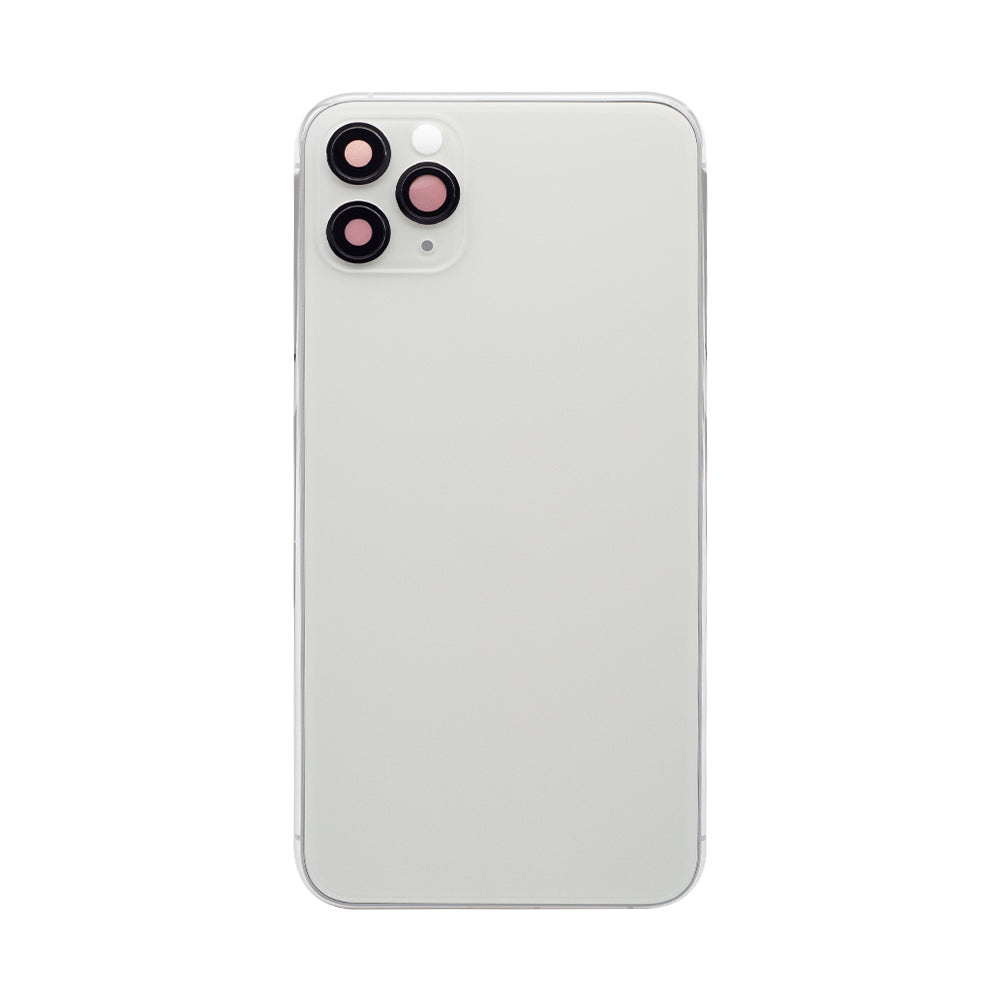 For Apple 11 Pro Max Carcaça com peças pequenas Branco OEM