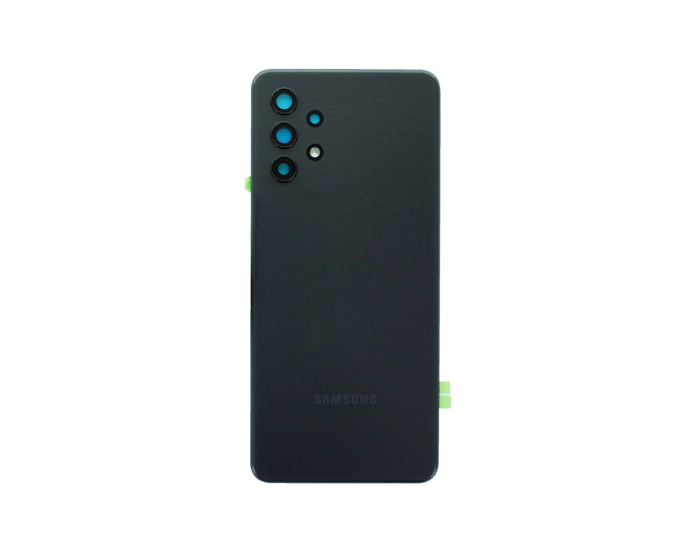 Capa traseira Samsung Galaxy A32 A325F com lente Awesome Black OEM