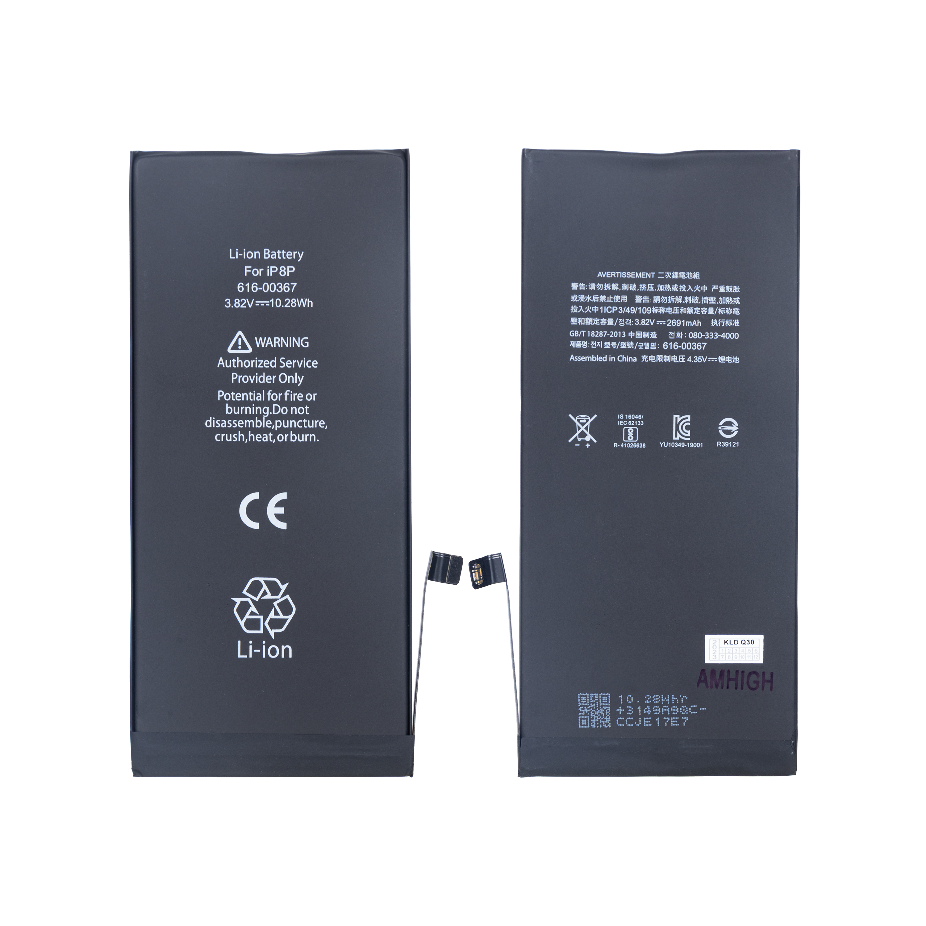 For Apple bateria For Apple 8 Plus com chip ZY OEM