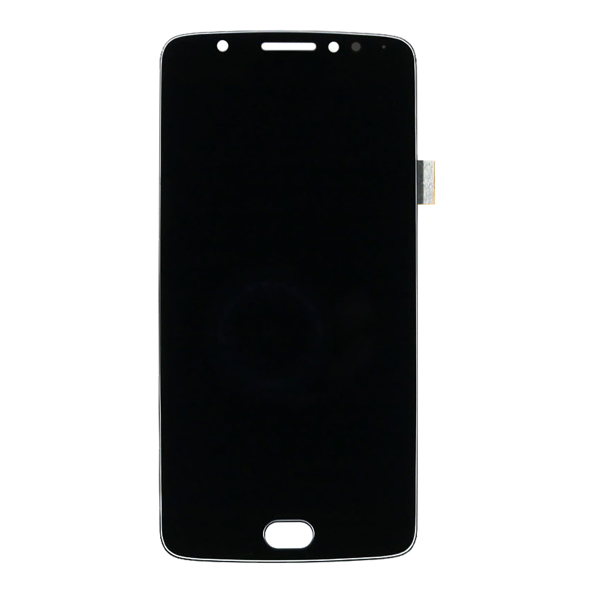 Motorola Moto E4 Ecrã e digitalizador sem moldura preto OEM