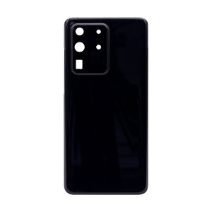 Capa traseira Samsung Galaxy S20 Ultra G988B com lente Cosmic Black OEM