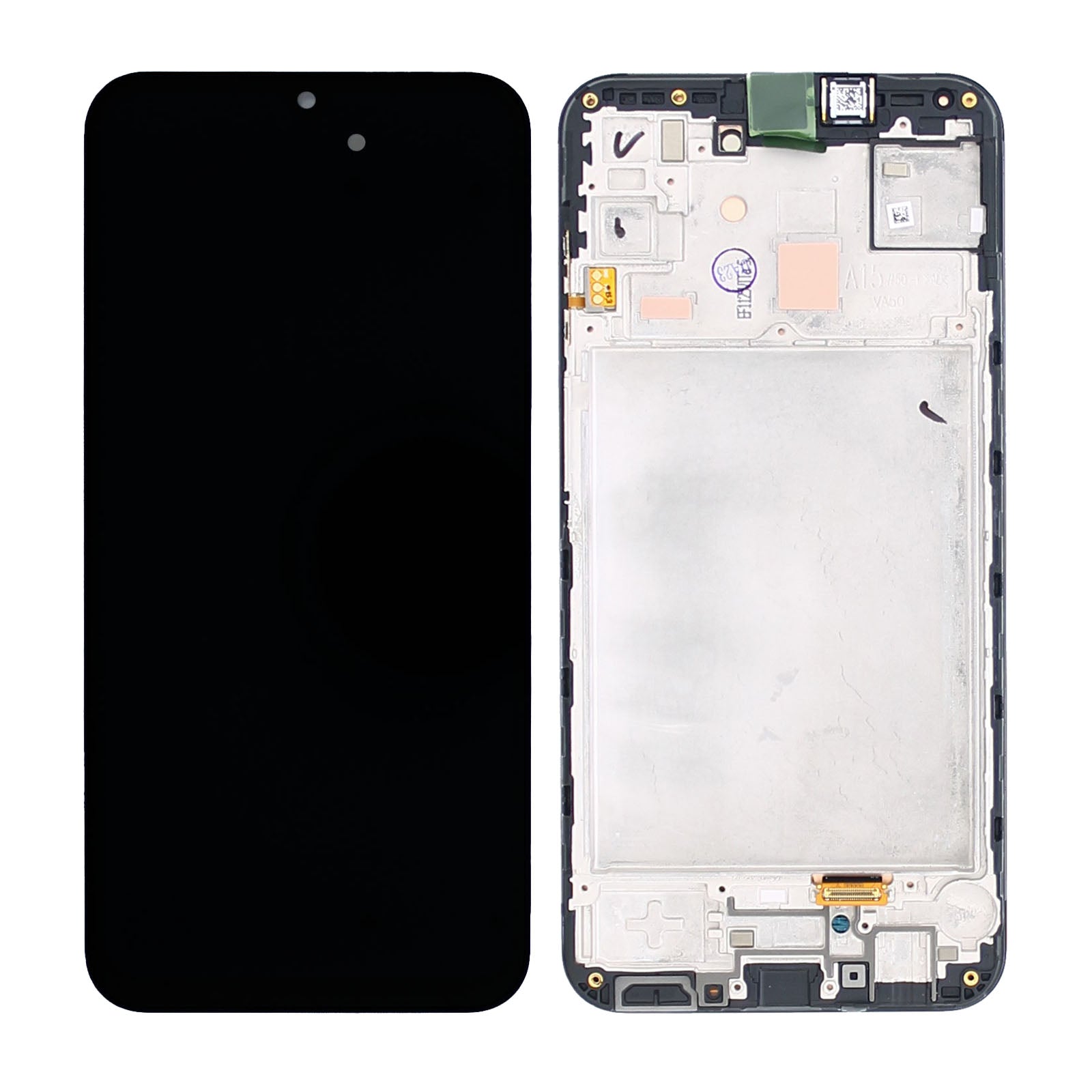 Samsung Galaxy A15 A155F, A15 5G A156B Ecrã e digitalizador com moldura Service Pack preto